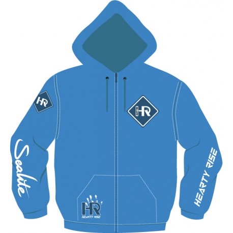 Sweat à capuche zippé Hearty Rise
