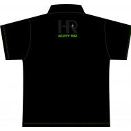 Polo noir Hearty Rise